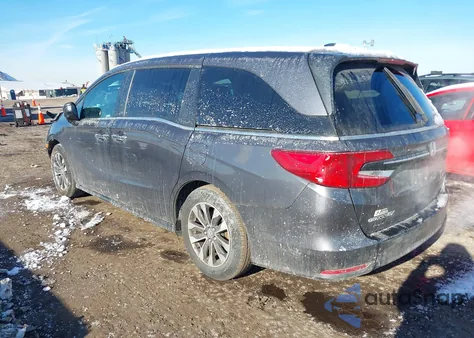 2023 Honda Odyssey Ex-L z USA, uszkodzony, nr VIN 5FNRL6H63PB025934